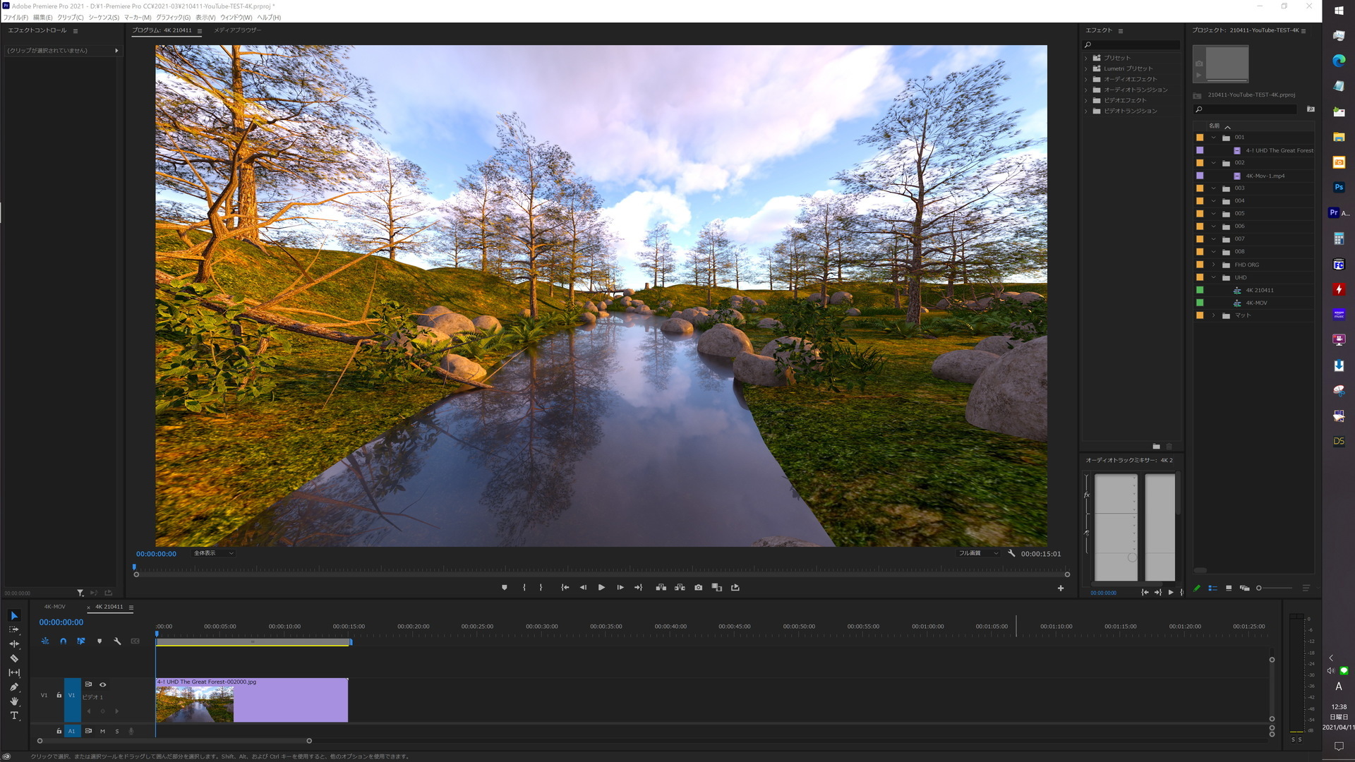 4kcg動画をpremiere Proからh 264 Mp4 の書出しで素材によってブロックノイズが出る対策 Daz Studio でストックフォトをやっています Youtubeにも載せています